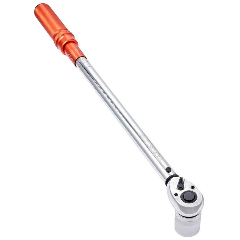 VEVOR Torque Wrench, 1/2-inch Drive Click Torque Wrench 20-250ft.lb/34-340n.m, Dual-Direction Adjustable Torque Wrench Set, Mechanical Dual Range Scales Torque Wrench Kit with Adapters Extension Rod