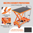 VEVOR Hydraulic Lift Table Cart, 500lbs Capacity 28.5