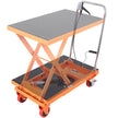 VEVOR Hydraulic Lift Table Cart, 500lbs Capacity 28.5