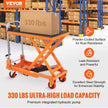 VEVOR Hydraulic Lift Table Cart, 330lbs Capacity 28.5