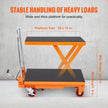 VEVOR Hydraulic Lift Table Cart, 330lbs Capacity 28.5