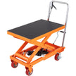 VEVOR Hydraulic Lift Table Cart, 1100lbs Capacity 35.4