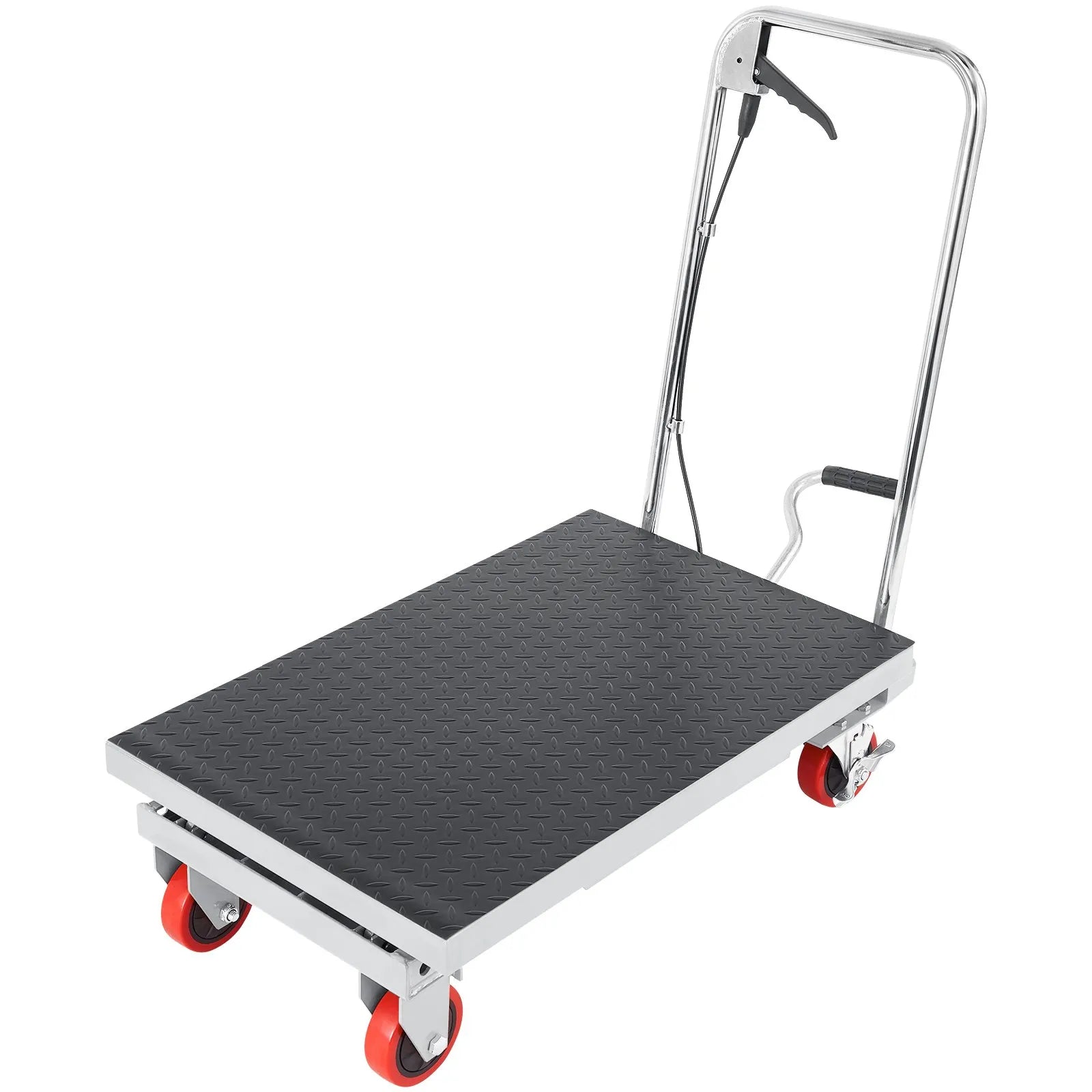 VEVOR Hydraulic Lift Table Cart, 500lbs Capacity 28.5