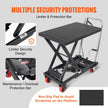 VEVOR Hydraulic Lift Table Cart, 500lbs Capacity 28.5