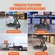 VEVOR Hydraulic Lift Table Cart, 500lbs Capacity 28.5