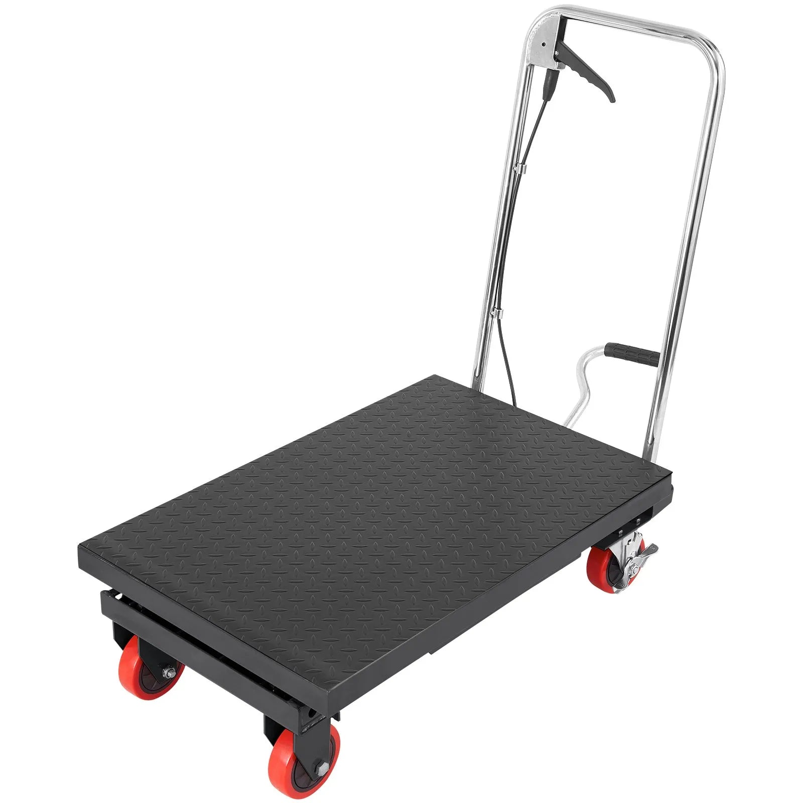 VEVOR Hydraulic Lift Table Cart, 500lbs Capacity 28.5
