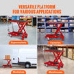 VEVOR Hydraulic Lift Table Cart, 500lbs Capacity 28.5