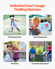 VEVOR Kids Fiberglass Pickleball Paddle Child Size Lightweight Honeycomb Racket