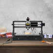 VEVOR CNC 3018-PRO 3 Axis CNC Router Kit GRBL Control With Offline Controller 1 Pcs 5mm ER11 PCB and 10PCS 3.175MM + 4 Sets CNC Plates+1 Pcs ER11 Collet Set for Carving Milling Plastic Acrylic PVC