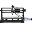 VEVOR CNC 3018-PRO 3 Axis CNC Router Kit GRBL Control With Offline Controller 1 Pcs 5mm ER11 PCB and 10PCS 3.175MM + 4 Sets CNC Plates+1 Pcs ER11 Collet Set for Carving Milling Plastic Acrylic PVC