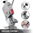 VEVOR U-Shape Sausage Clipper Clipping Machine, Manual Sausage Clipper, Portable Clipping Machine with 8000PCS U-Shape Clips, for Supermarkets Bakeries Cafe Shops