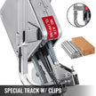 VEVOR U-Shape Sausage Clipper Clipping Machine, Manual Sausage Clipper, Portable Clipping Machine with 8000PCS U-Shape Clips, for Supermarkets Bakeries Cafe Shops