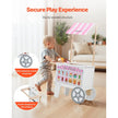 VEVOR Ice Cream Cart for Kids Pretend Play Ice Cream Shop for Kids Aged 3-7