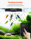 VEVOR Aquarium Wave Maker Adjustable Cross Flow Pump with Controller 15W 1428GPH