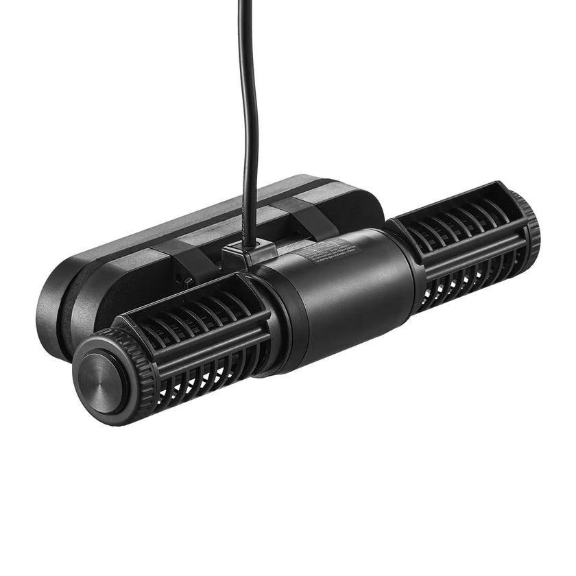 VEVOR Aquarium Wave Maker Adjustable Cross Flow Pump with Controller 15W 1428GPH