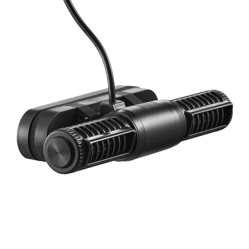 VEVOR Aquarium Wave Maker Adjustable Cross Flow Pump with Controller 15W 1428GPH