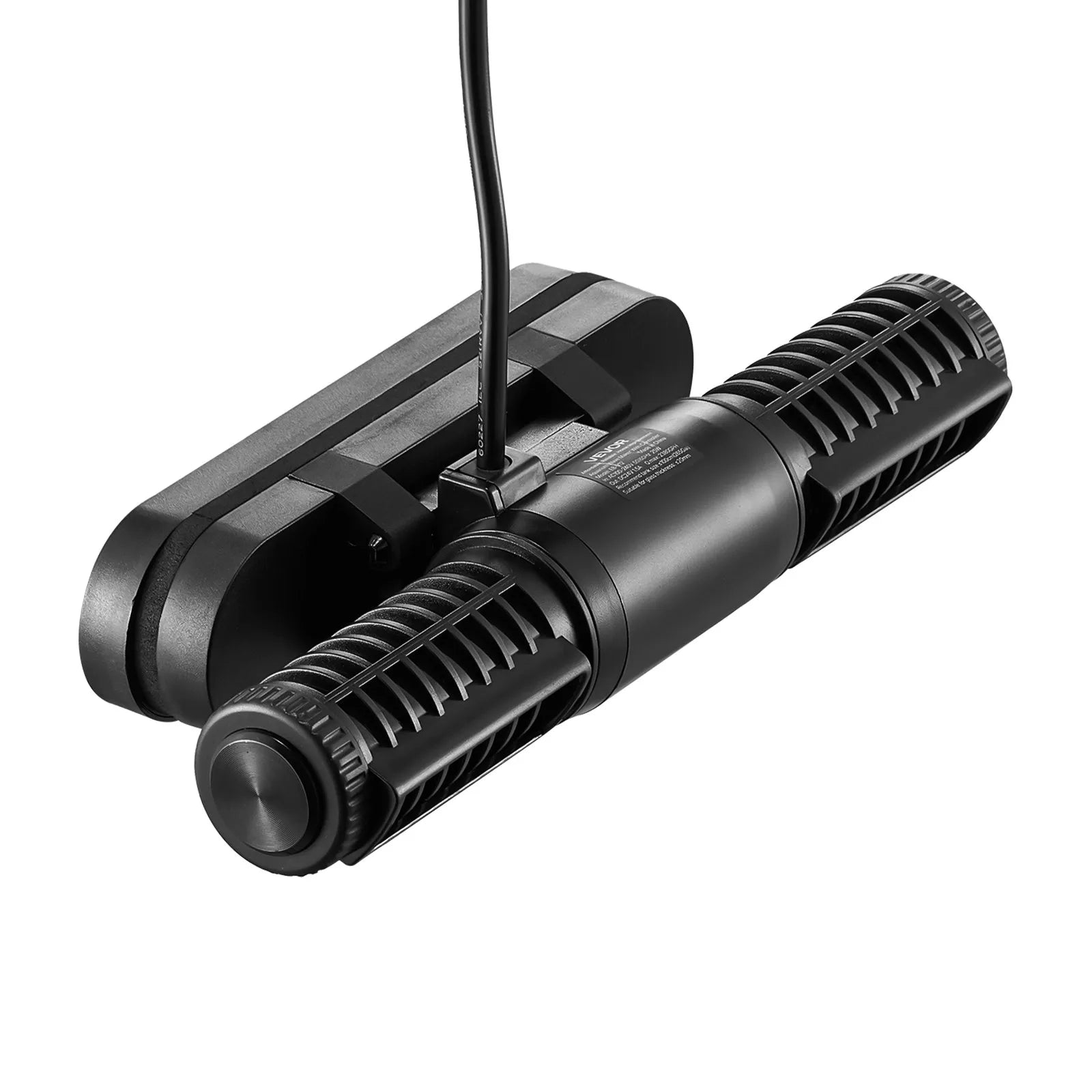 VEVOR Aquarium Wave Maker Adjustable Cross Flow Pump with Controller 15W 1428GPH