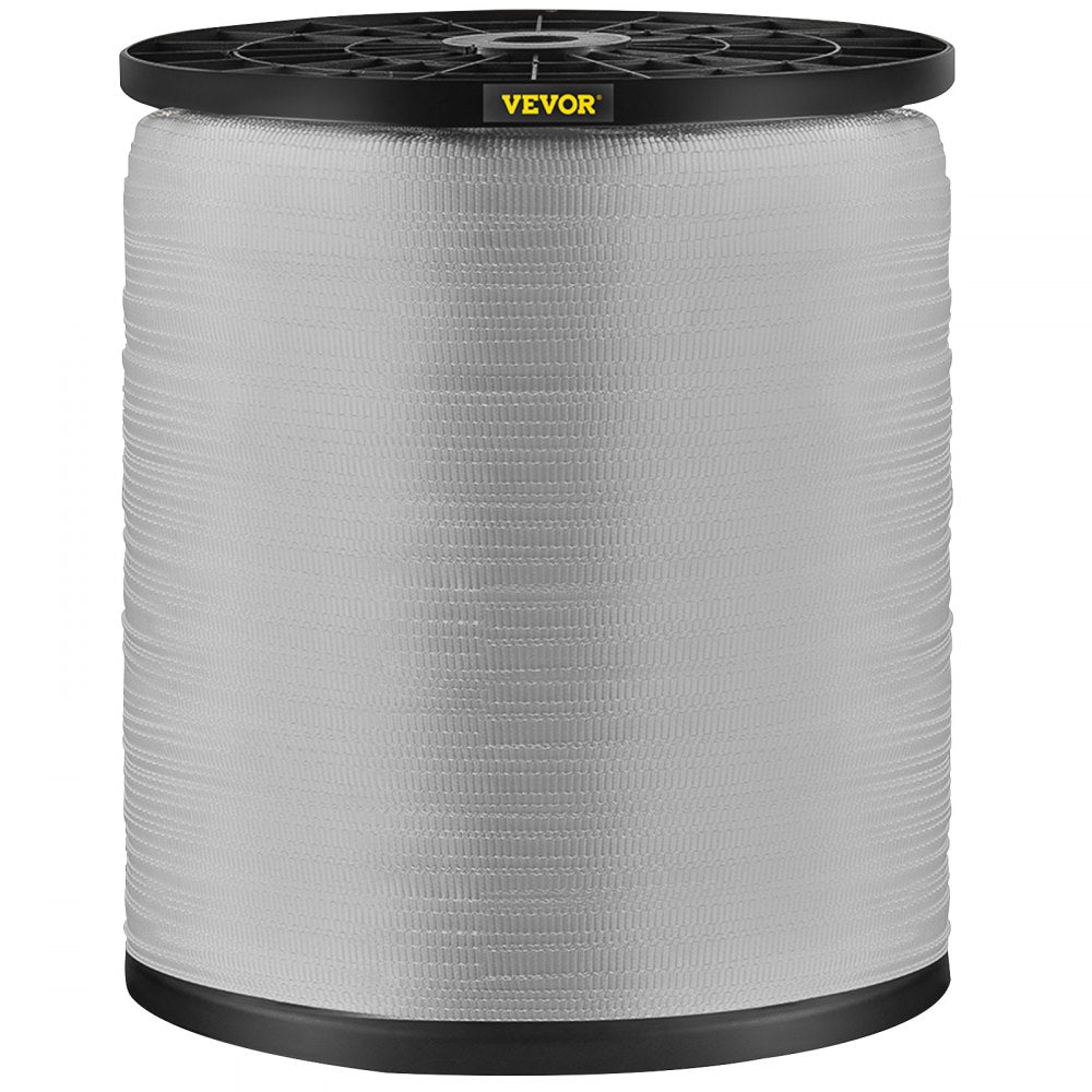 VEVOR Polyester Pull Tape, 1250 lbs Tensile Capacity, Professional Flat Rope 528' x 1/2