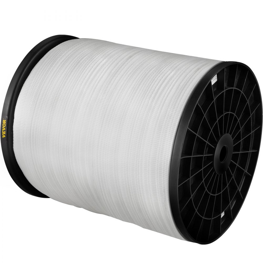 VEVOR Polyester Pull Tape, 1250 lbs Tensile Capacity, Professional Flat Rope 528' x 1/2