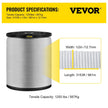 VEVOR 1250Lbs Polyester Pull Tape, 3153\' x 1/2\
