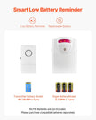 VEVOR Bed Alarm System for Elderly Adults Wireless Bed Sensor Pad with Pager