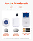 VEVOR Early Alert Bed Alarm System Wireless Bed and Chair Sensor Pad with Pager