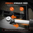VEVOR Hydraulic Top Link Cat.1-1 (8-1/4 in, 18-1/8~26-3/8 in ), Hydraulic Cylinder with 2 Hoses & G3/8
