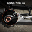 VEVOR Hydraulic Top Link Cat.1-1 (8-1/4 in, 18-1/8~26-3/8 in ), Hydraulic Cylinder with 2 Hoses & G3/8