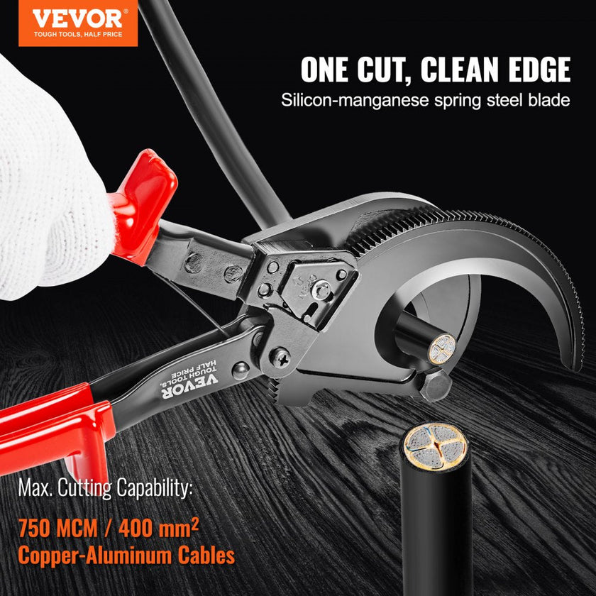 VEVOR Ratcheting Cable Cutter, 11
