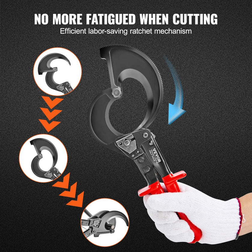 VEVOR Ratcheting Cable Cutter, 11