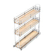 3-Tier Pull-Out Spice Rack Organizer for Cabinet – Heavy-Duty Slide-Out Kitchen Storage