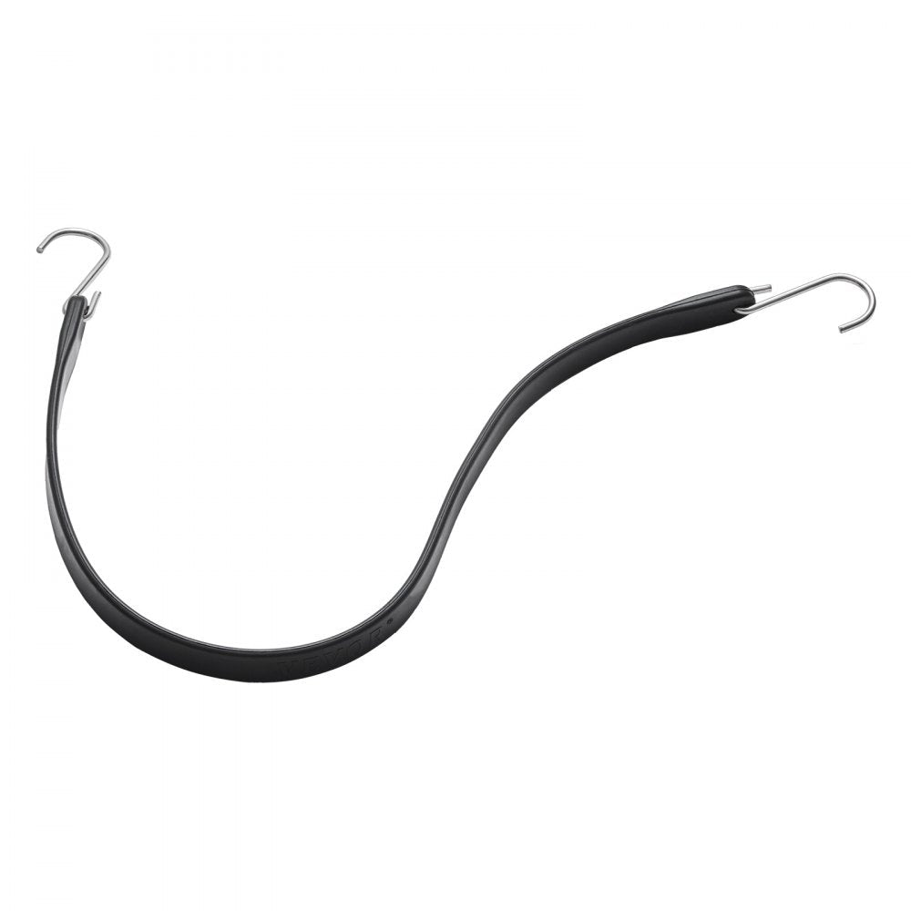 VEVOR 10 Pcs Flat Bungee Cord Set 20 mm Heavy Duty Bungee Straps with S-Hook