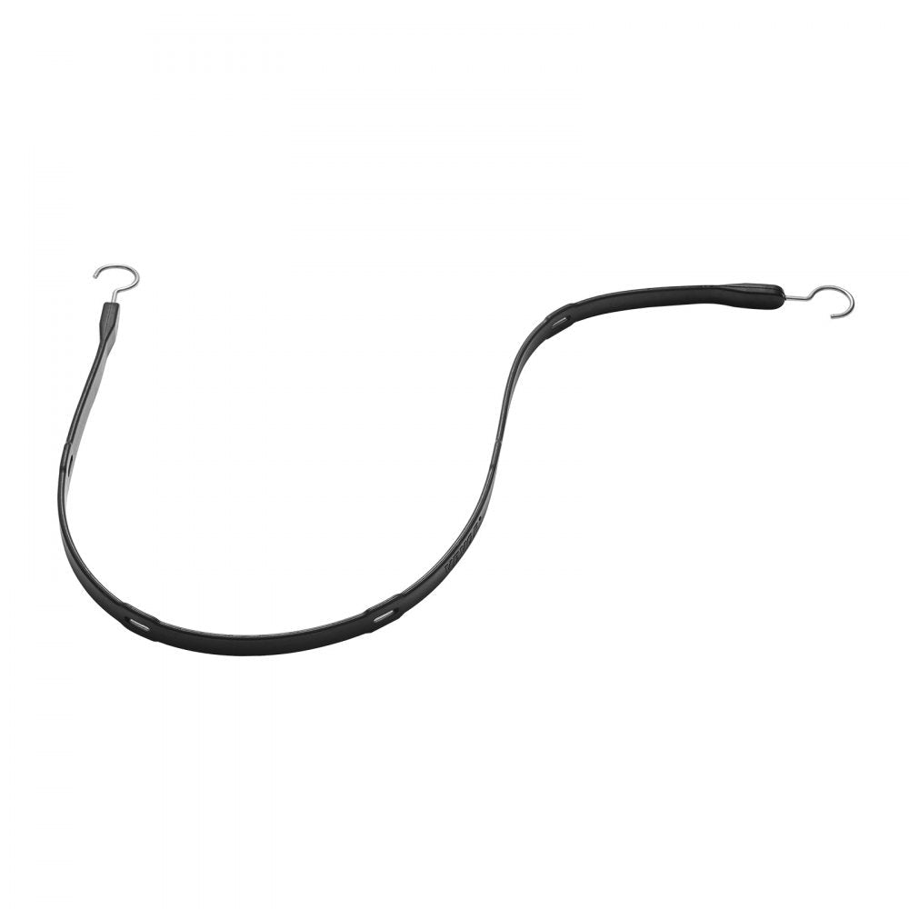 VEVOR 4 Pcs Flat Bungee Cord Set 20 mm Heavy Duty Bungee Straps with S-Hook 40
