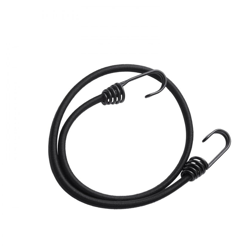 VEVOR 12 Pcs Bungee Cords with Hooks 32 In Heavy Duty Bungee Straps 8 mm Black