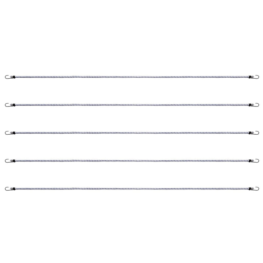 VEVOR 6 Pcs Bungee Cords with A3 Steel Hooks 72