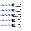 VEVOR 6 Pcs Bungee Cords with A3 Steel Hooks 72
