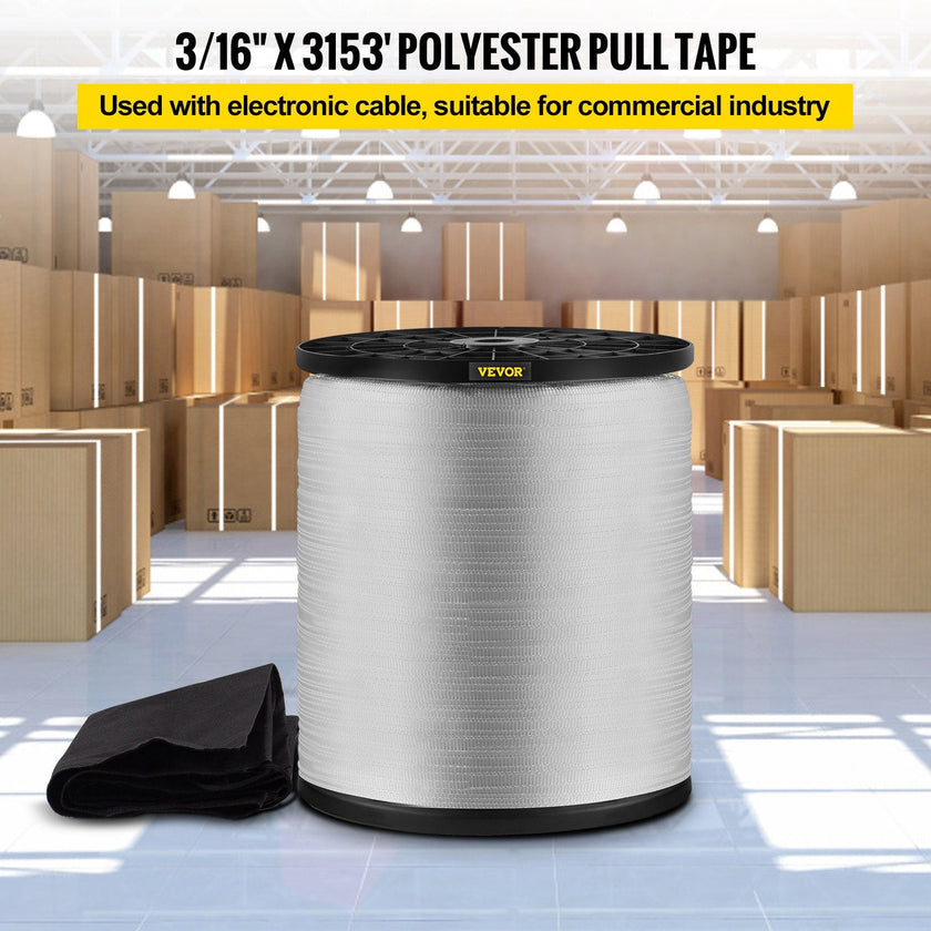 VEVOR 170Lbs Polyester Pull Tape, 3153\' x 3/16\