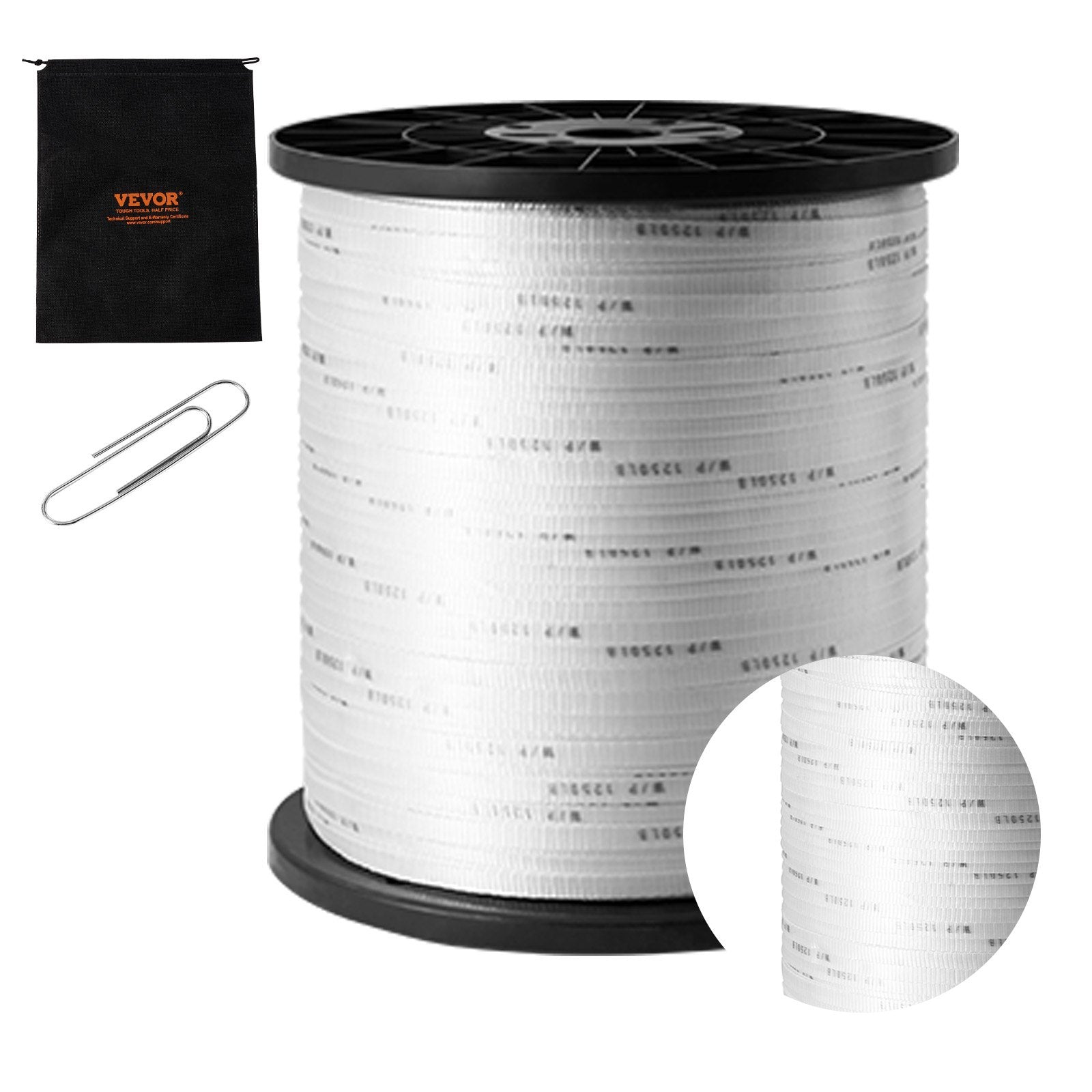 VEVOR Polyester Pull Tape, 1/2