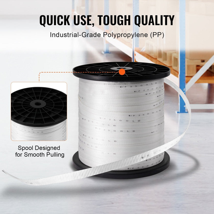 VEVOR Polyester Pull Tape, 3/4