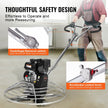 VEVOR Power Walk-Behind Cement Trowel 38” 6HP Gas-Powered with Float Pan Blade