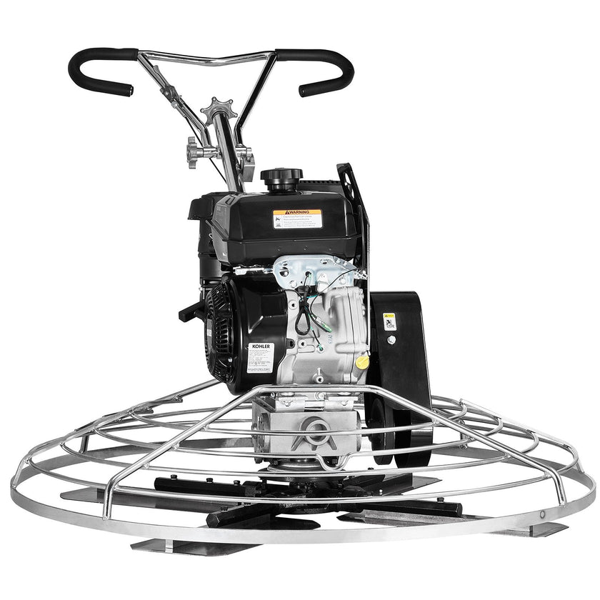 VEVOR Power Walk-Behind Cement Trowel 46” 14HP Gas-Powered with Float Pan Blade