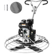 VEVOR Power Walk-Behind Cement Trowel 46” 14HP Gas-Powered with Float Pan Blade
