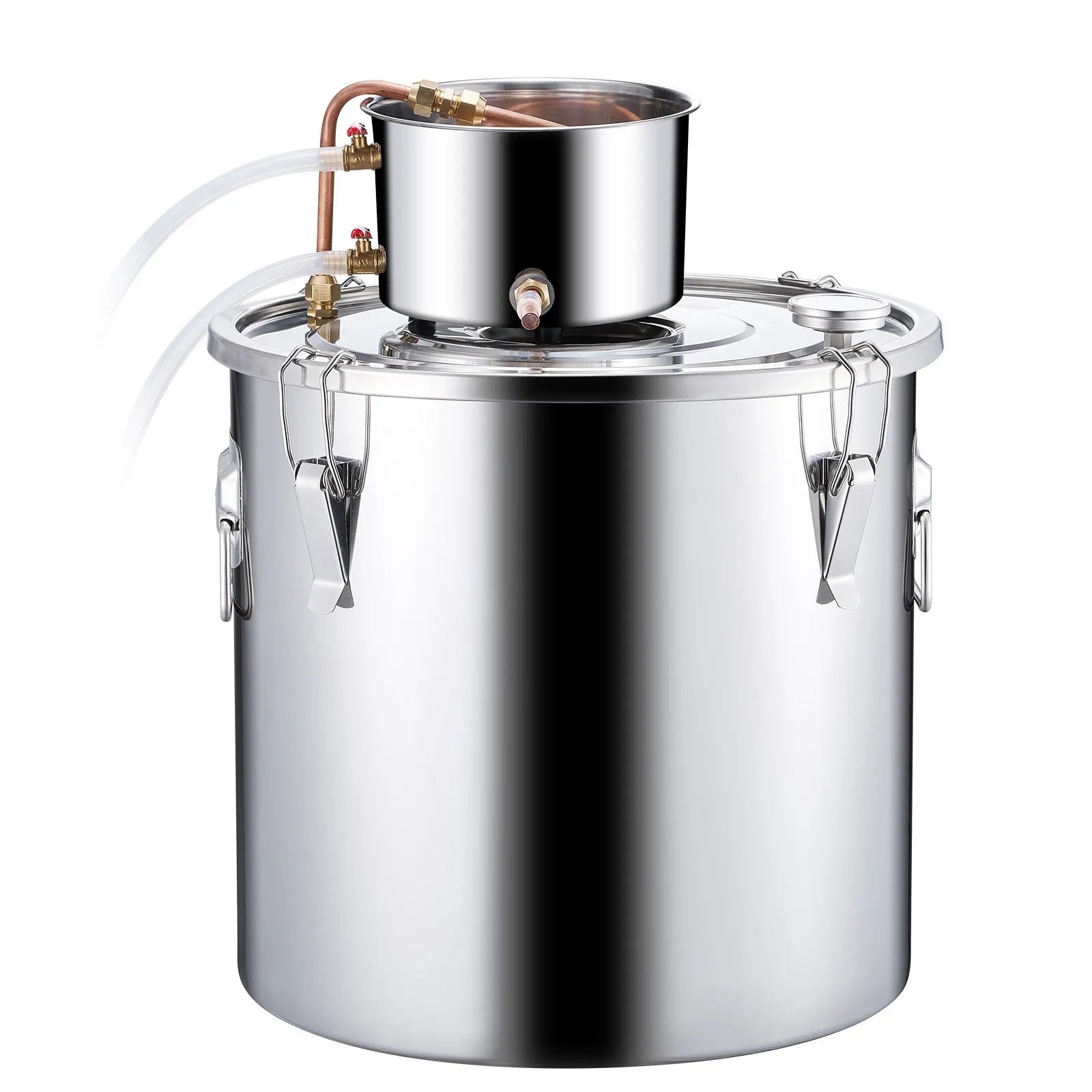 VEVOR Moonshine Still 13 Gal Water Alcohol Distiller Brewing Kit Stainless Steel