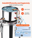 VEVOR Moonshine Still 3 Gal Water Alcohol Distiller Brewing Kit Stainless Steel
