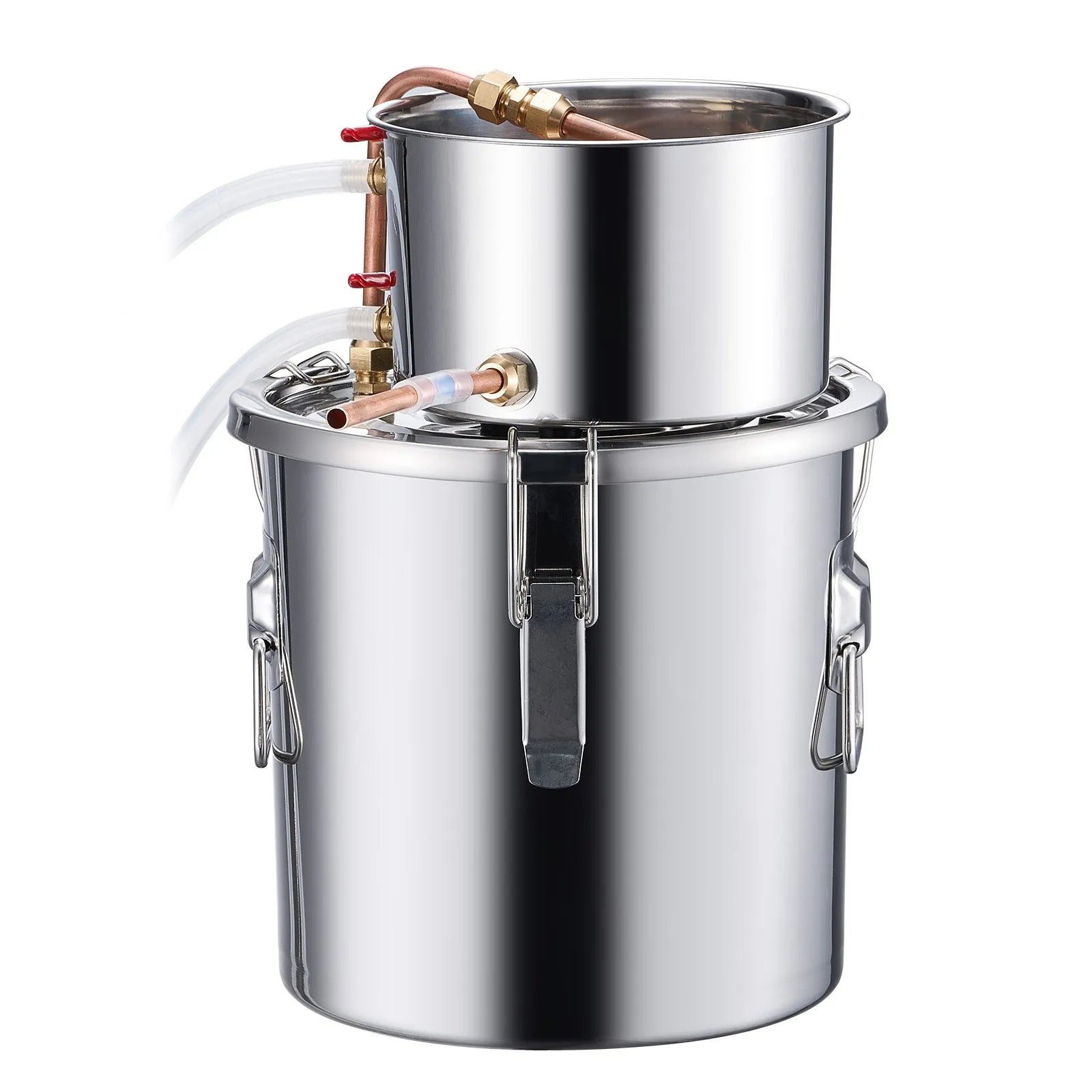 VEVOR Moonshine Still 3 Gal Water Alcohol Distiller Brewing Kit Stainless Steel