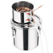 VEVOR Moonshine Still 3 Gal Water Alcohol Distiller Brewing Kit Stainless Steel