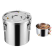 VEVOR Moonshine Still 5 Gal Water Alcohol Distiller Brewing Kit Stainless Steel