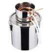 VEVOR Moonshine Still 5 Gal Water Alcohol Distiller Brewing Kit Stainless Steel