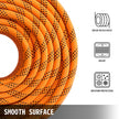 VEVOR 7/16 Inch Double Braid Polyester Rope 200 Feet Nylon Pulling Rope 880LB High Force Polyester Load Sailing Rope for Arborist Gardening Marine (7/16 Inch-200Feet)