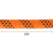 VEVOR 7/16 Inch Double Braid Polyester Rope 200 Feet Nylon Pulling Rope 880LB High Force Polyester Load Sailing Rope for Arborist Gardening Marine (7/16 Inch-200Feet)
